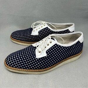 Swear The London Lou 4 Neoprene Mens Size 46 Perforated Oxford Lace Up Portugal